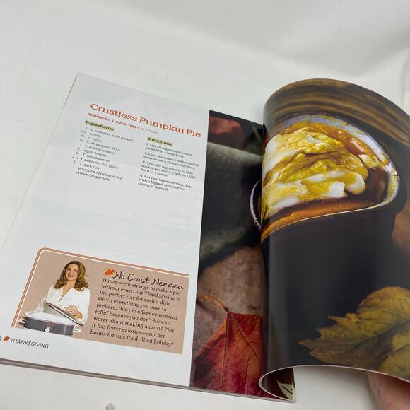 Get Crocked Slow Cooker Thanksgiving special edition magazine 2016 - Picture 3 of 11